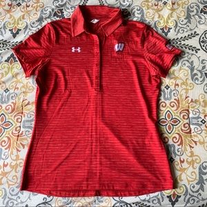 Wisconsin Under Armour Polo